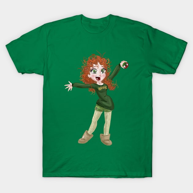 Ginger Fall Obsessed Girl T-Shirt by OCDVampire